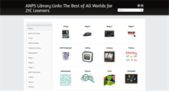 Desktop Screenshot of anpslibrary.com