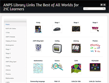 Tablet Screenshot of anpslibrary.com